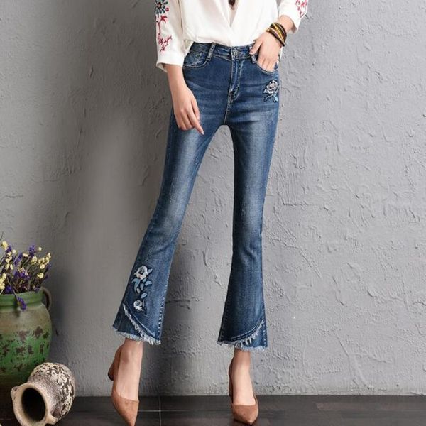 women's jeans fashion women jeans,ladies high waist flare plus sizes denim pants casual jean femme y9506, Blue
women's jeans fashion women jeans,ladies high waist flare plus sizes denim pants casual jean femme y9506, Blue