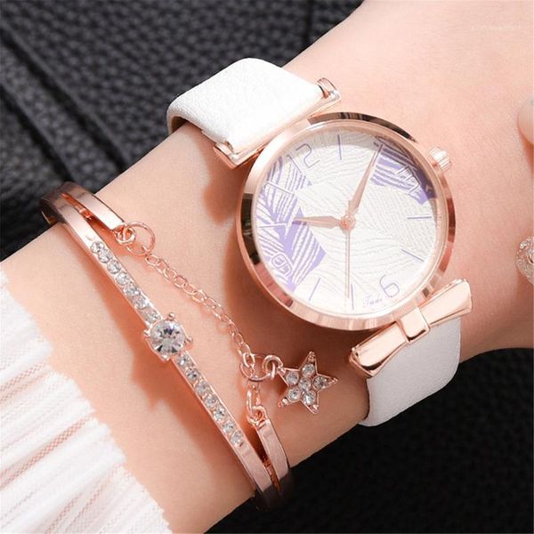 fashion casual women quartz wristwatch colorful rose gold bracelet watch set valentine's day present reloj wristwatches, Slivery;brown
fashion casual women quartz wristwatch colorful rose gold bracelet watch set valentine's day present reloj wristwatches, Slivery;brown