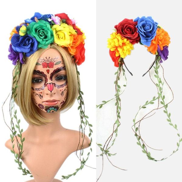other event & party supplies halloween colorful rose headband with long vine cosplay costume hair accessories m6cd
other event & party supplies halloween colorful rose headband with long vine cosplay costume hair accessories m6cd
