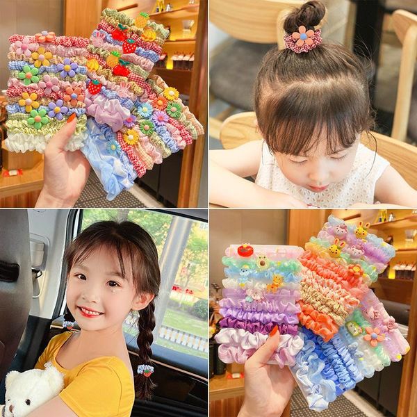 hair accessories 5/10pcs/set women cute cartoon flower headbands tie tiaras girls ponytail band headband fashion, Slivery;white
hair accessories 5/10pcs/set women cute cartoon flower headbands tie tiaras girls ponytail band headband fashion, Slivery;white