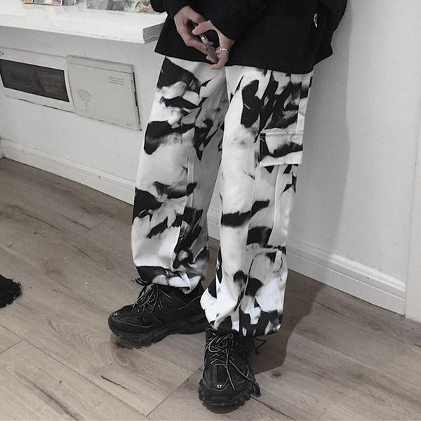 women's pants & capris cargo women tie dye harajuku streetwear wide leg high waisted oversize trousers for girls punk aesthetic korean, Black;white
women's pants & capris cargo women tie dye harajuku streetwear wide leg high waisted oversize trousers for girls punk aesthetic korean, Black;white