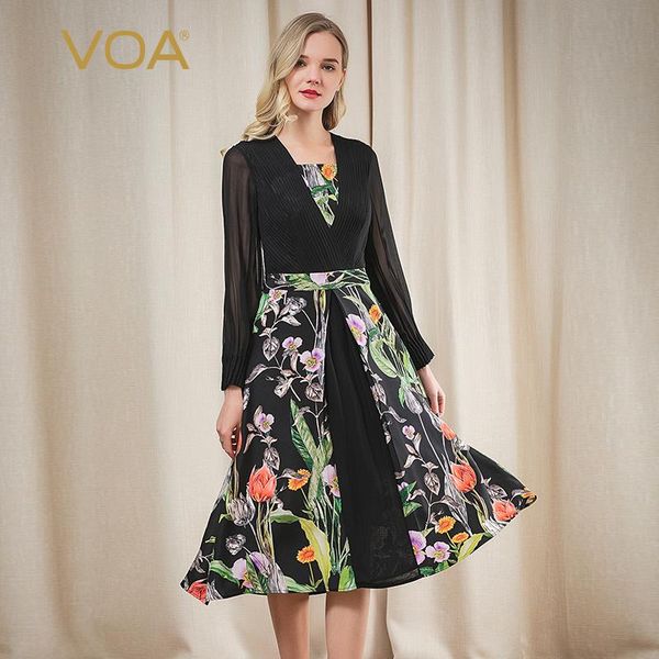 casual dresses voa silk 30mm black printed tucker pleated contrast splicing semi-transparent long sleeve mid-length dress a10799, Black;gray
casual dresses voa silk 30mm black printed tucker pleated contrast splicing semi-transparent long sleeve mid-length dress a10799, Black;gray