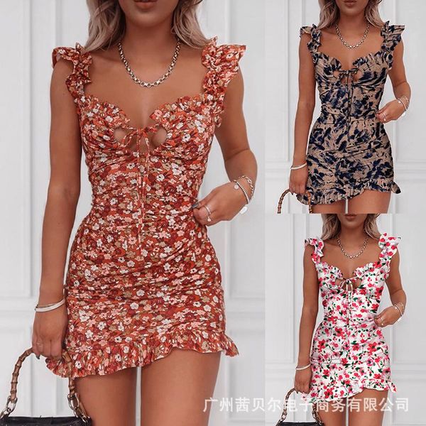 casual dresses 2021 european and american style printed wood ear stitching lace dress, Black;gray
casual dresses 2021 european and american style printed wood ear stitching lace dress, Black;gray