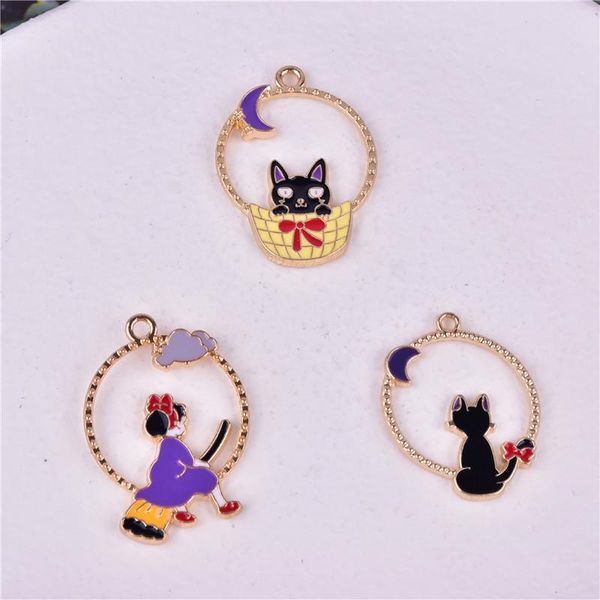 charms 10pcs/lot cute princess cat enamel pendant fashion jewelry accessories fit bracelet necklace earring diy, Bronze;silver
charms 10pcs/lot cute princess cat enamel pendant fashion jewelry accessories fit bracelet necklace earring diy, Bronze;silver