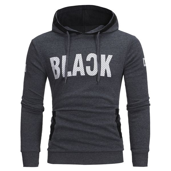 autumn fashion style hoodies classic letter printing slim fit casual sports hooded sweater active men's w19, Black
autumn fashion style hoodies classic letter printing slim fit casual sports hooded sweater active men's w19, Black