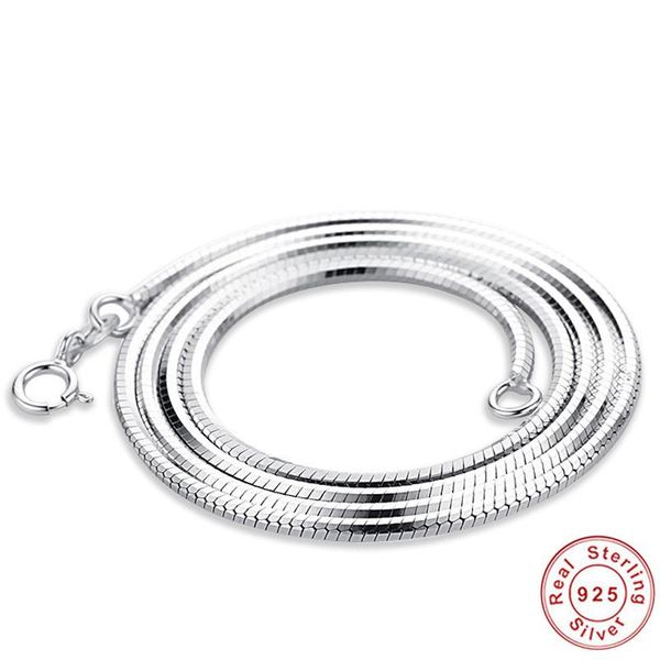 chains 100% real 925 sterling silver 1.5mm /1.8mm snake chain necklace fit pendant,925 fine jewelry for women men 50cm
chains 100% real 925 sterling silver 1.5mm /1.8mm snake chain necklace fit pendant,925 fine jewelry for women men 50cm