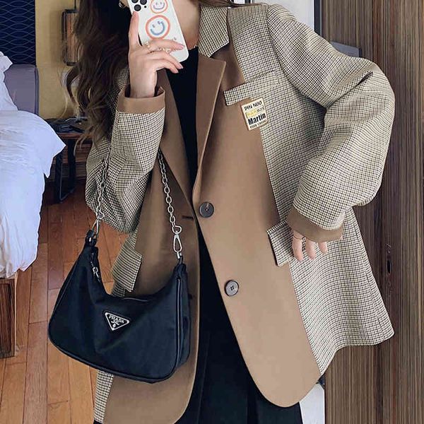 women's suits & blazers casual fashion designer blazers british-style woman contrast color by custom female coat elegant autumn ta, White;black
women's suits & blazers casual fashion designer blazers british-style woman contrast color by custom female coat elegant autumn ta, White;black