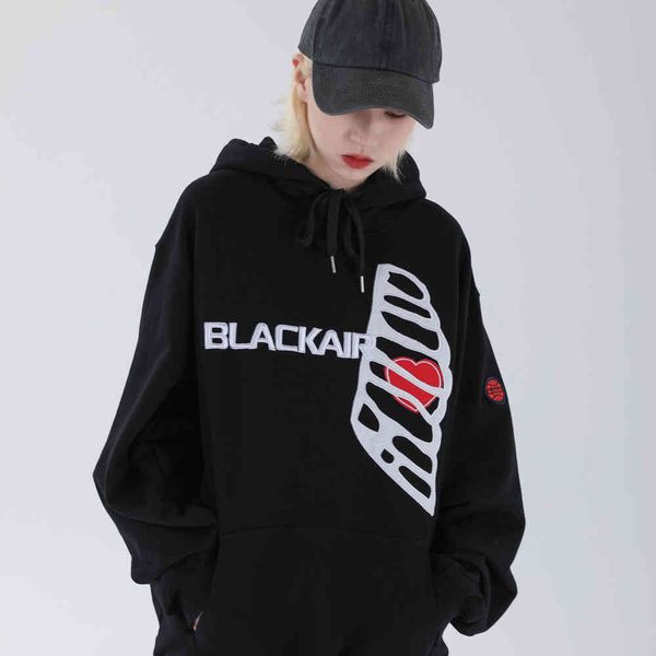 women's hoodies & sweatshirts male hooded sweatshirt, casual male sweater heart-embroidered for advanced urban street fashion. zixp, Black
women's hoodies & sweatshirts male hooded sweatshirt, casual male sweater heart-embroidered for advanced urban street fashion. zixp, Black