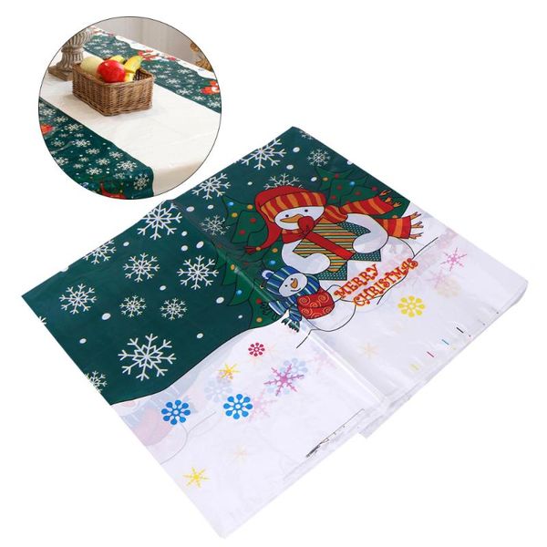110x180cm christmas snowman cartoon snowflake pattern table cloth rectangular disposable pvc cover tablecloth runner
110x180cm christmas snowman cartoon snowflake pattern table cloth rectangular disposable pvc cover tablecloth runner