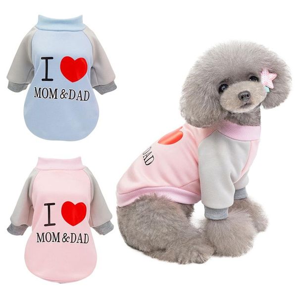 dog apparel pet lovely clothes with 2 legged long sleeve i love mommy and daddy prints autumn winter clothing for small medium dogs
dog apparel pet lovely clothes with 2 legged long sleeve i love mommy and daddy prints autumn winter clothing for small medium dogs