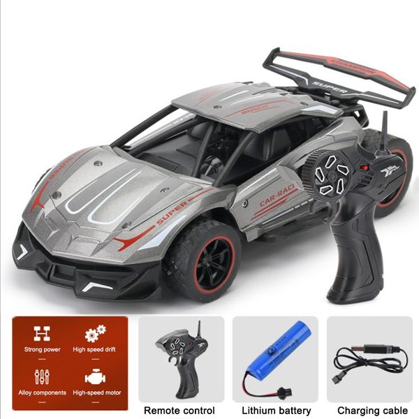 children 2.4g rechargeable remote control car simulation alloy car model rc drift high-speed car toy
children 2.4g rechargeable remote control car simulation alloy car model rc drift high-speed car toy