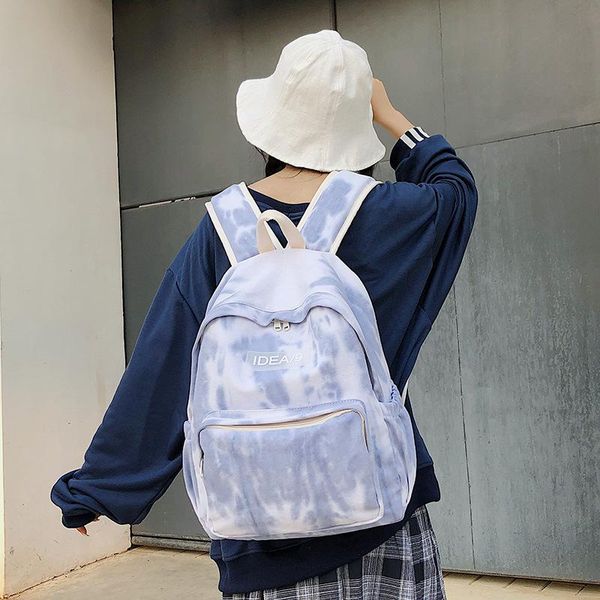 backpack 2021 fashion schoolbag female high school students retro canvas junior 
backpack 2021 fashion schoolbag female high school students retro canvas junior