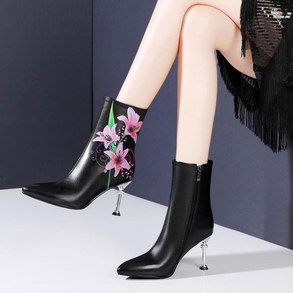 boots sarairis fashion genuine leather elegant woman shoes pointed toe thin high heels spring autumn female1 pb3v, Black
boots sarairis fashion genuine leather elegant woman shoes pointed toe thin high heels spring autumn female1 pb3v, Black