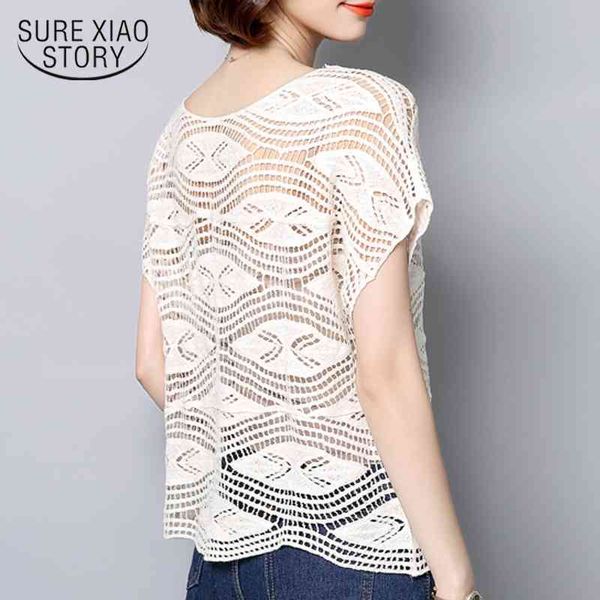 blusas de moda short sleeve plus size womens and blouses hollow lace blouse women camisas mujer 4142 50 210417, White
blusas de moda short sleeve plus size womens and blouses hollow lace blouse women camisas mujer 4142 50 210417, White