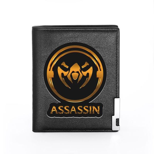 wallets classic cool assassin printing black pu leather wallet men bifold holder short purse male, Red;black
wallets classic cool assassin printing black pu leather wallet men bifold holder short purse male, Red;black