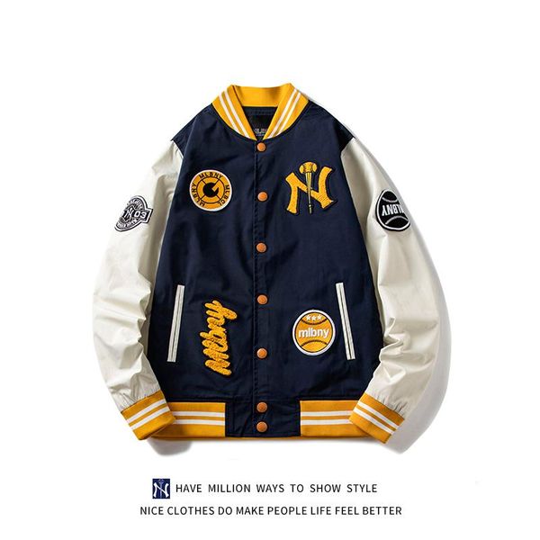 women's jackets 2021 arrival autumn thin light embroidery baseball bomber jacket varsity coat streetwear couple vintage chic, Black;brown
women's jackets 2021 arrival autumn thin light embroidery baseball bomber jacket varsity coat streetwear couple vintage chic, Black;brown