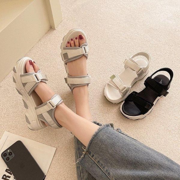 sandals summer ladies old female 2021 student net red women's shoes thick-soled platform casual, Black
sandals summer ladies old female 2021 student net red women's shoes thick-soled platform casual, Black