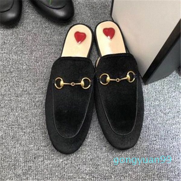 men women slippers soft cowhide lazy women leather shoes metal buckle beach slippers mules princetown eur 34-45, Black
men women slippers soft cowhide lazy women leather shoes metal buckle beach slippers mules princetown eur 34-45, Black