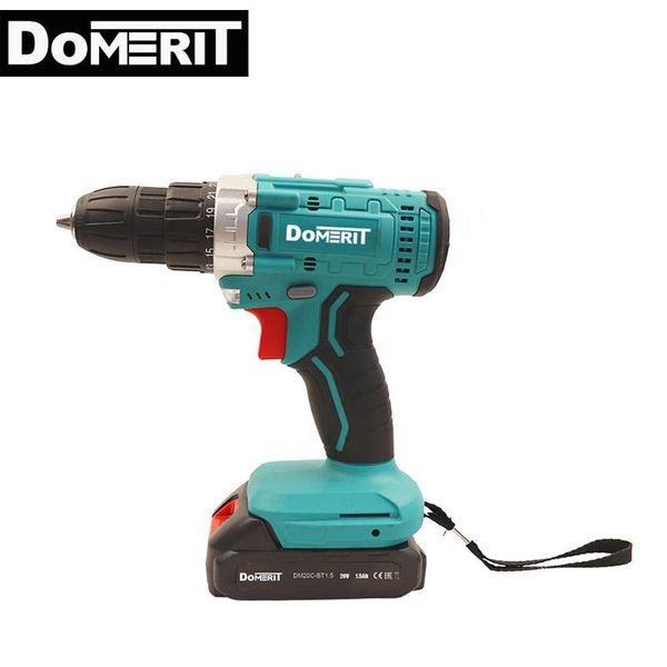 professiona electric drills domerit 20v cordless drill screwdriver with led light mini lithium battery powered power tool
professiona electric drills domerit 20v cordless drill screwdriver with led light mini lithium battery powered power tool