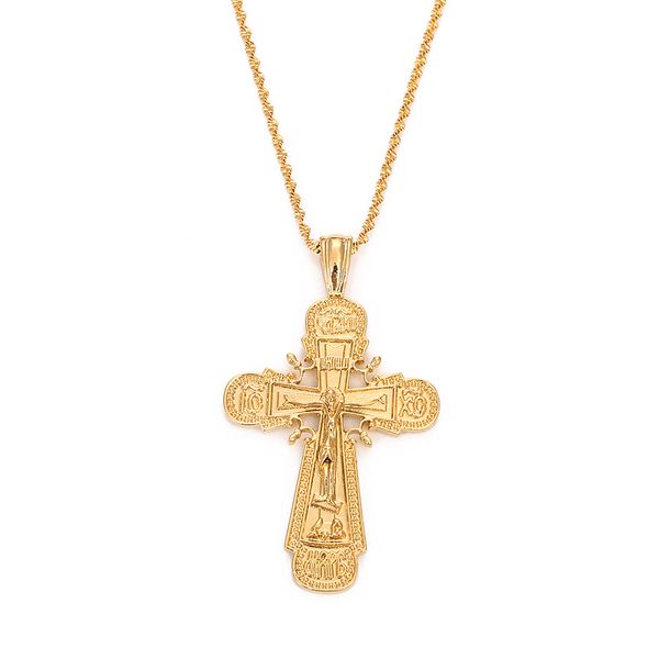 new god saint jesus cross christ pendant necklaces chain jewelry gift gold color catholic jesus necklace, Silver
new god saint jesus cross christ pendant necklaces chain jewelry gift gold color catholic jesus necklace, Silver