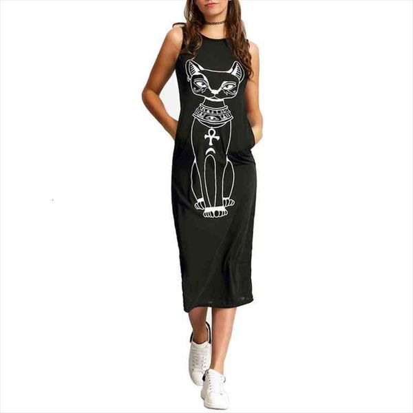 cat summer casual elegant womens dresses party beach boho vintage bodycon cotton black midi plus size, Black;gray
cat summer casual elegant womens dresses party beach boho vintage bodycon cotton black midi plus size, Black;gray
