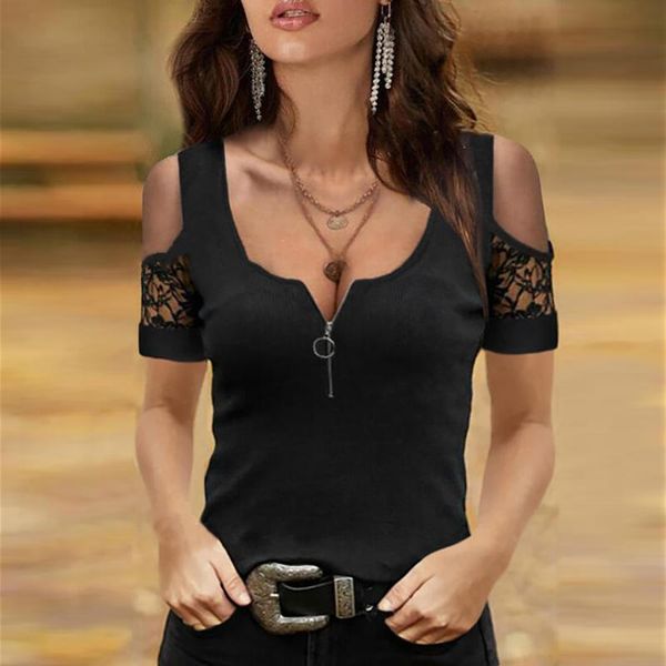 women's blouses & shirts blouse summer shirt loose round neck strapless lace short-sleeved fashion woman 2021 femme, White
women's blouses & shirts blouse summer shirt loose round neck strapless lace short-sleeved fashion woman 2021 femme, White