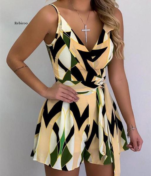 women's jumpsuits & rompers print spaghetti strap belted romper casual look for women, Black;white
women's jumpsuits & rompers print spaghetti strap belted romper casual look for women, Black;white