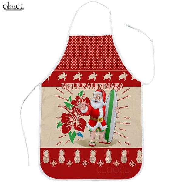 cloocl merry christmas kitchen apron 3d print santa claus polyester aprons for men women gardens cooking baking cleaning tools
cloocl merry christmas kitchen apron 3d print santa claus polyester aprons for men women gardens cooking baking cleaning tools