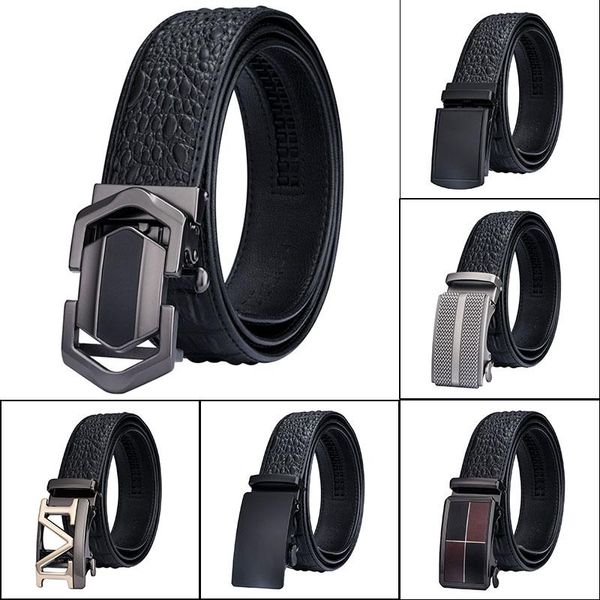 hi-tie men belt brand cowhide belts for automatic buckle genuine leather strap jeans luxury cowboy crocodile, Black;brown
hi-tie men belt brand cowhide belts for automatic buckle genuine leather strap jeans luxury cowboy crocodile, Black;brown