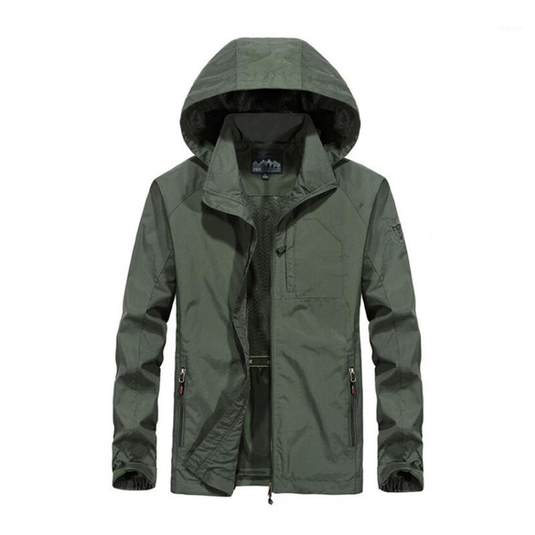 jacket men's spring and autumn thin section breathable mountaineering casual youth loose hooded sports jackets, Black;brown
jacket men's spring and autumn thin section breathable mountaineering casual youth loose hooded sports jackets, Black;brown