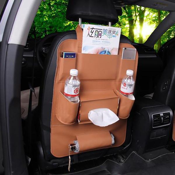 car organizer seat back storage bag hanging child multi-function box interior decoration supplies brown
car organizer seat back storage bag hanging child multi-function box interior decoration supplies brown