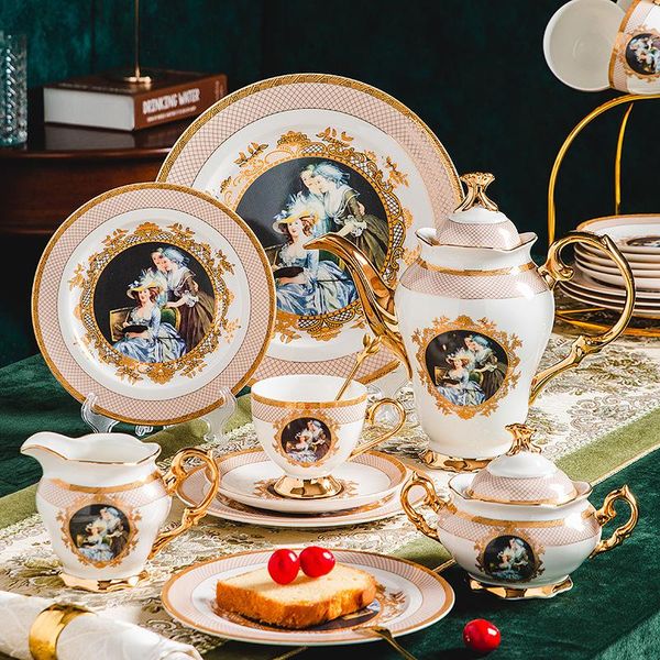 cups & saucers european ceramic tea set coffee pot cup saucer milk jug sugar bowl plate sets home office luxury porcelain drinkware teapot
cups & saucers european ceramic tea set coffee pot cup saucer milk jug sugar bowl plate sets home office luxury porcelain drinkware teapot