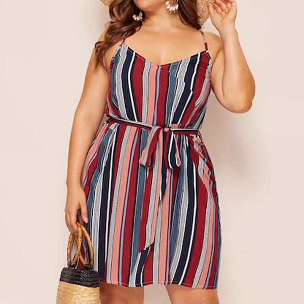 casual dresses fashion women stripe plus size boho print camis multicolor v-neck sleeveless bandage dress shirtdress vestido #t2g, Black;gray
casual dresses fashion women stripe plus size boho print camis multicolor v-neck sleeveless bandage dress shirtdress vestido #t2g, Black;gray