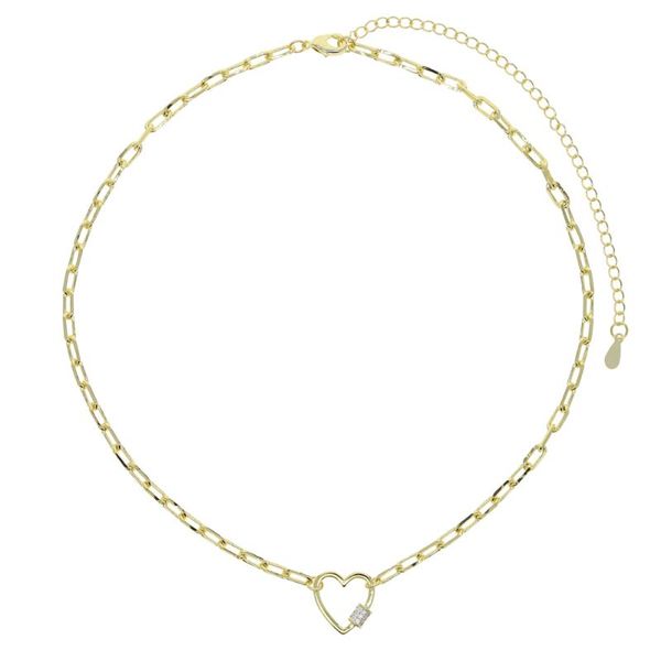 chokers gold color hollow heart link chain choker necklaces for women golden necklace statement jewelry party gift, Golden;silver
chokers gold color hollow heart link chain choker necklaces for women golden necklace statement jewelry party gift, Golden;silver