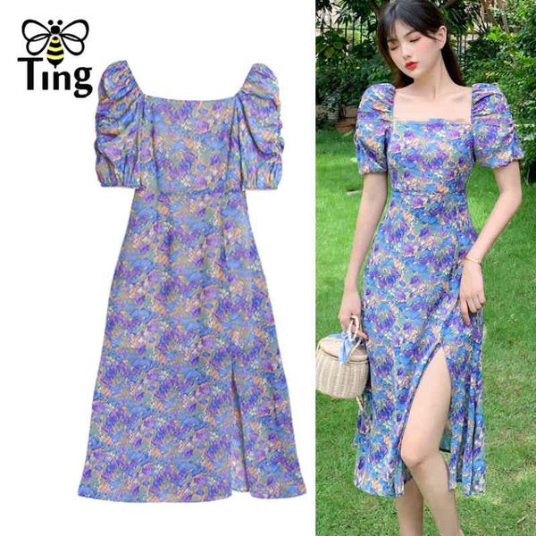 summer fashion floral bohemian dress casual split street chic women puff sleeve boho vestidos streetwear 210513, Black;gray
summer fashion floral bohemian dress casual split street chic women puff sleeve boho vestidos streetwear 210513, Black;gray