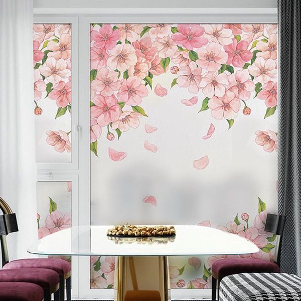 peach blossom frosted glass door stickers custom bedroom kitchen bathroom privacy cellophane shading window film
peach blossom frosted glass door stickers custom bedroom kitchen bathroom privacy cellophane shading window film