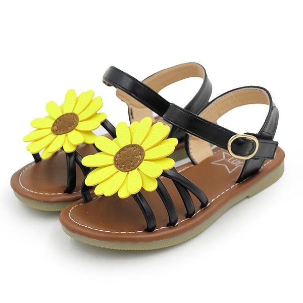 girls sandals children's shoes kids fashion sunflower princes yellow white pink size 26-36, Black;red
girls sandals children's shoes kids fashion sunflower princes yellow white pink size 26-36, Black;red