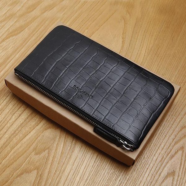 wallets lanspace genuine leather men thin purse fashion crocodile coin purses holders, Red;black
wallets lanspace genuine leather men thin purse fashion crocodile coin purses holders, Red;black