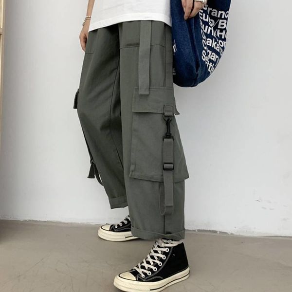 women's pants & capris cool cargo women casual joggers high waist loose female hip hop trousers korean punk funny capri streetwear, Black;white
women's pants & capris cool cargo women casual joggers high waist loose female hip hop trousers korean punk funny capri streetwear, Black;white