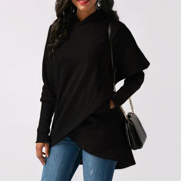 women's hoodies & sweatshirts oversized hoodie sweatshirt autumn solid vintage long sleeve irregular hem pullover streetwear warm cloth, Black
women's hoodies & sweatshirts oversized hoodie sweatshirt autumn solid vintage long sleeve irregular hem pullover streetwear warm cloth, Black