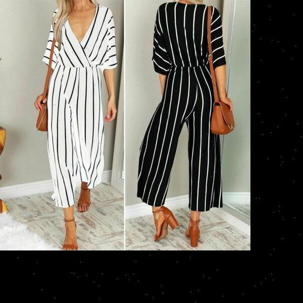 clubwear holiday summer playsuit womens romper short sleeve striped loose baggy wide leg overalls pants party uk, Black;white
clubwear holiday summer playsuit womens romper short sleeve striped loose baggy wide leg overalls pants party uk, Black;white