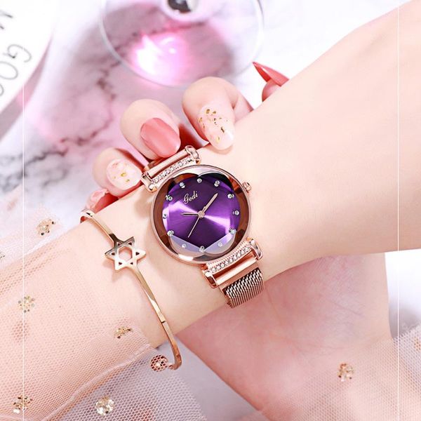 wristwatches magnetic buckle women watches diamond fashion all-match quartz wristwatch simple waterproof gifts, Slivery;brown
wristwatches magnetic buckle women watches diamond fashion all-match quartz wristwatch simple waterproof gifts, Slivery;brown