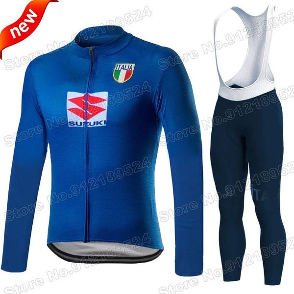racing sets 2021 italy cycling jersey long sleeve set complete clothing road race bike suit bicycle pants mtb abbigliamento ciclismo, Black;blue
racing sets 2021 italy cycling jersey long sleeve set complete clothing road race bike suit bicycle pants mtb abbigliamento ciclismo, Black;blue