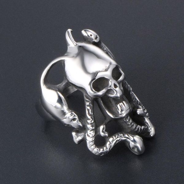 cluster rings ring stainless steel men's ghost head men punk accessories jewellery for geometric rock style jewelry, Golden;silver
cluster rings ring stainless steel men's ghost head men punk accessories jewellery for geometric rock style jewelry, Golden;silver