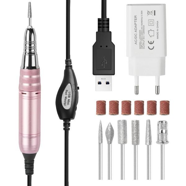 nail drill & accessories usb plug electric art machine for salon portable with replaceable heads manicure set
nail drill & accessories usb plug electric art machine for salon portable with replaceable heads manicure set