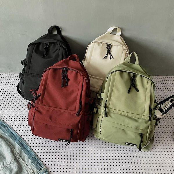 cute casual backpack solid color women canvas school bags for teenager girls shoulder mochilas rucksacks style
cute casual backpack solid color women canvas school bags for teenager girls shoulder mochilas rucksacks style