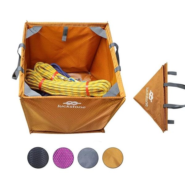 cords, slings and webbing 4 color nylon folding cube rock climbing arborist throw line rope foldable storage bag for camping hiking accessor
cords, slings and webbing 4 color nylon folding cube rock climbing arborist throw line rope foldable storage bag for camping hiking accessor