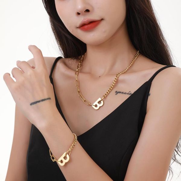 pendant necklaces titanium steel b letter necklace female frosty wind tassel hip hop sweater chain is not fading color clavicle cool, Silver
pendant necklaces titanium steel b letter necklace female frosty wind tassel hip hop sweater chain is not fading color clavicle cool, Silver