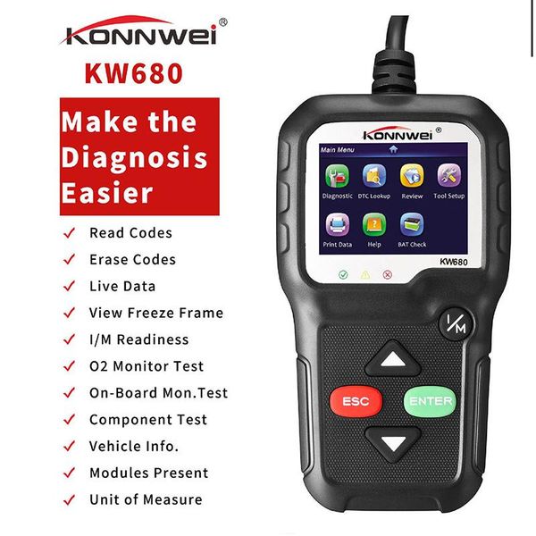 code readers & scan tools reader scanner multi-language full obd2 function kw 680 in russian car diagnostic tool pk ad310 om123 konnwei kw68
code readers & scan tools reader scanner multi-language full obd2 function kw 680 in russian car diagnostic tool pk ad310 om123 konnwei kw68