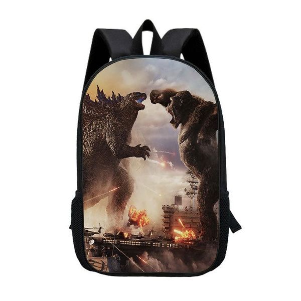godzillas king kong schoolbag travel notebook backpack students bag gifts for kids
godzillas king kong schoolbag travel notebook backpack students bag gifts for kids